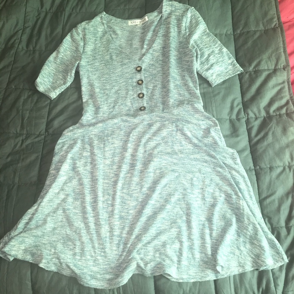 Lola Grace Button Down Dress Size M